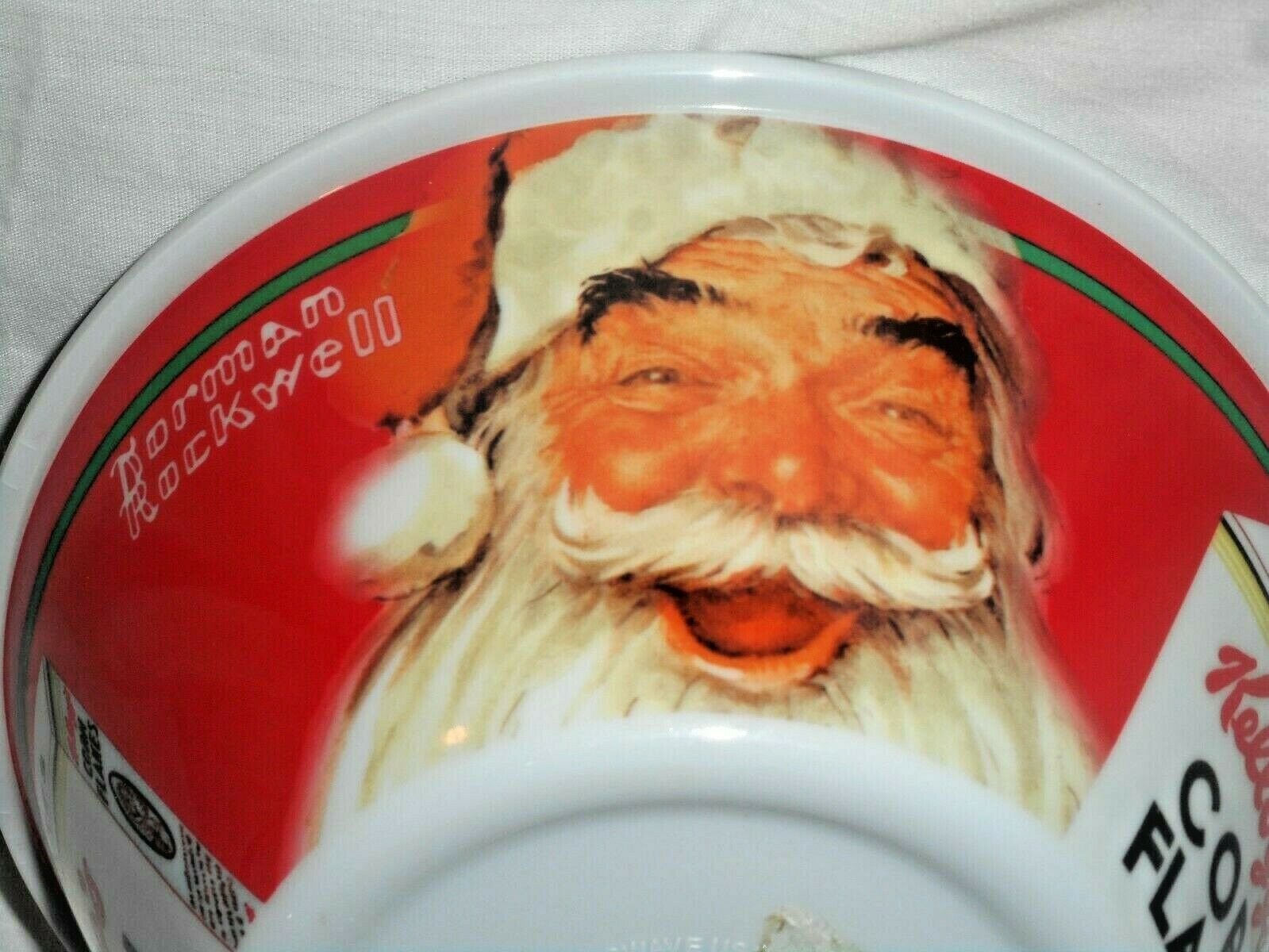 NEW NEVER USED 2005 Kellogg's NORMAN ROCKWELL 100 years HUGE Cereal Bowl Plastic - $13.53