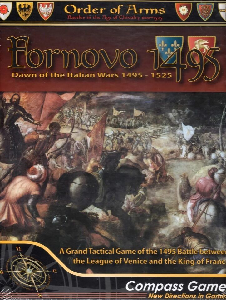 Compass Games: Order of Arms Fornovo 1495  Dawn of the Italian Wars 1495... - $65.00