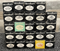 AEOLIAN Vintage Player Piano Rolls ~ Lot of 24 Assorted Songs - £55.02 GBP