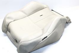 2003-2004 INFINITI G35 COUPE FRONT RIGHT PASSENGER UPPER SEAT COVER TAN P5277 image 8