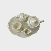 Antique Bone China Miniature Tea Set - £67.11 GBP