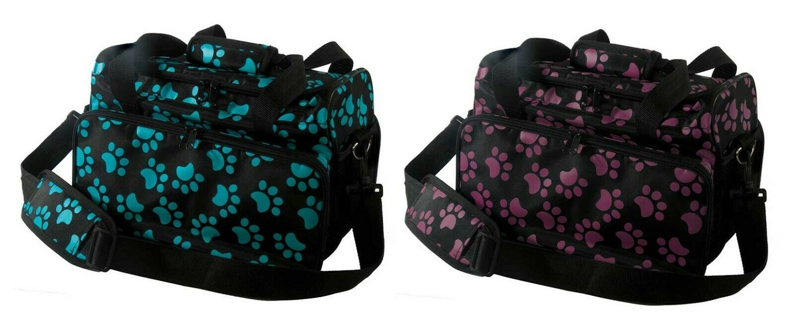 Pro Pet Groomers Travel Tote Bag Pawprint Design Tool Organization Choose Color