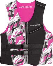 Airhead Women&#39;S Camo Cool Kwik-Dry Neolite Flex Life Jacket, Us Coast Guard - $77.99