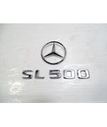 Mercedes R230 SL55 SL500 emblem set, trunk lid, SL500 - €18,77 EUR