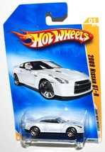 Hot Wheels 2009-001 New Models 1 of 42 Nissan GT-R White 1:64 Scale - £26.21 GBP