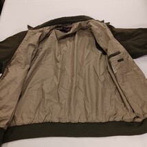 Faconnable Jacket Men's Green Full Zip Bomber Jacket Water Resistant Sz LL (2XL) image 10