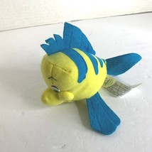 Applause Little Mermaid Flounder Plush Stuffed Animal Toy 7 in lgth - £7.09 GBP