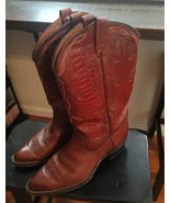 Texas Boot Co Mens 10.5 Tan Brown Western Cowboy Boots Brown Leather Sty... - $1,446.99 MXN