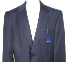 Daniel Cremieux Blazer Men&#39;s 40R Blue Pinstripe Ing Loro Piana Sports Coat - £93.25 GBP