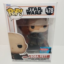Funko Pop BOBA FETT 478 NYCC FALL CONVENTION EXCLUSIVE STAR WARS - £19.46 GBP