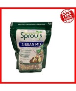 Fast Sprouting 3 Bean Seed Mix - Non-GMO Organic Lentil, Pea, Adzuki - 1... - $48.90 CAD