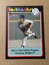 2020 Topps Heritage Don Sutton Baseball Flashbacks #BF-8 Dodgers - $1.45