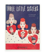 Three Little Sisters - Vintage Sheet Music - $9.95