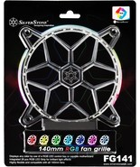 SilverStone Technology 140mm RGB LED Fan Guard / Grill for Desktop Compu... - $10.84 CAD