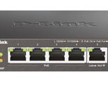 D-Link 5-Port Gigabit PoE+ Unmanaged/Plug and Play (60W Total PoE Budget... - $83.36