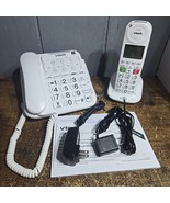 VTech SN5147 Amplified Corded/Cordless Answering System Big Buttons Seni... - $459.02 MXN