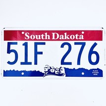  United States South Dakota Mount Rushmore Passenger License Plate 51F 276 - $243.00 MXN