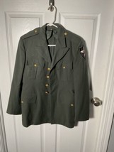 Original 1950&#39;s US Army Uniform Coat with 2nd Division Patch  Size 39R - £23.52 GBP