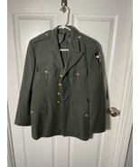 Original 1950&#39;s US Army Uniform Coat with 2nd Division Patch  Size 39R - £23.66 GBP