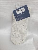 Universal Thread Women's  Size 4-10 Super Soft Crew Boot Socks Ivory 1 Pair image 2