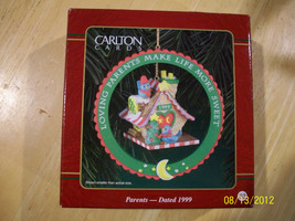 Carlton Cards Heirloom Collection Ornament - Parents - Dated 1999 - NIB! - £3.89 GBP