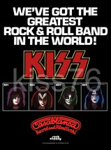 KISS Band 22 x 30 KISS CASSABLANCA SOLO ALBUMS Promo Ad Custom Poster - $45.00