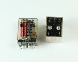5 pack 70r2-24dc sigma relay 0.75 oz 70r224dc x 2amp 28vdc or 120vaC - $45.07