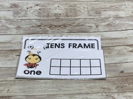Lady Bug - Themed Learning Centers - Laminated - Tens Frames Number Word #2 - $7.97