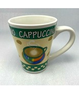 Ceramic Coffee Mugs Collection Assorted Colors Cappuccino, Latte, Mocha, - £9.48 GBP