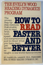 How To Read Easier And Better By Franklin J Agardy 1981 From Evelyn Wood Reading - £13.90 GBP