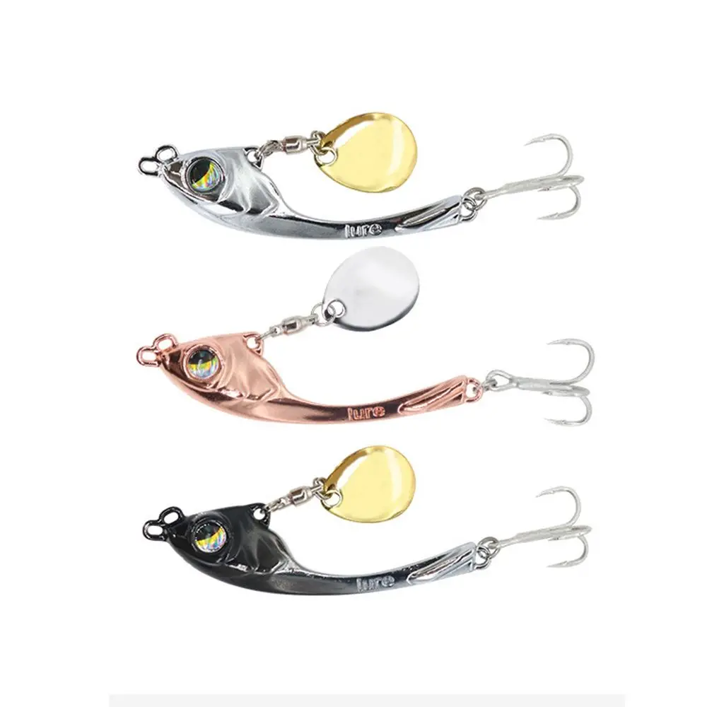 Sporting 10g/15g 57mm/65mm Metal Mini VIB Spoon Spin Sequin Lure Tackle Pin Hard - £23.90 GBP