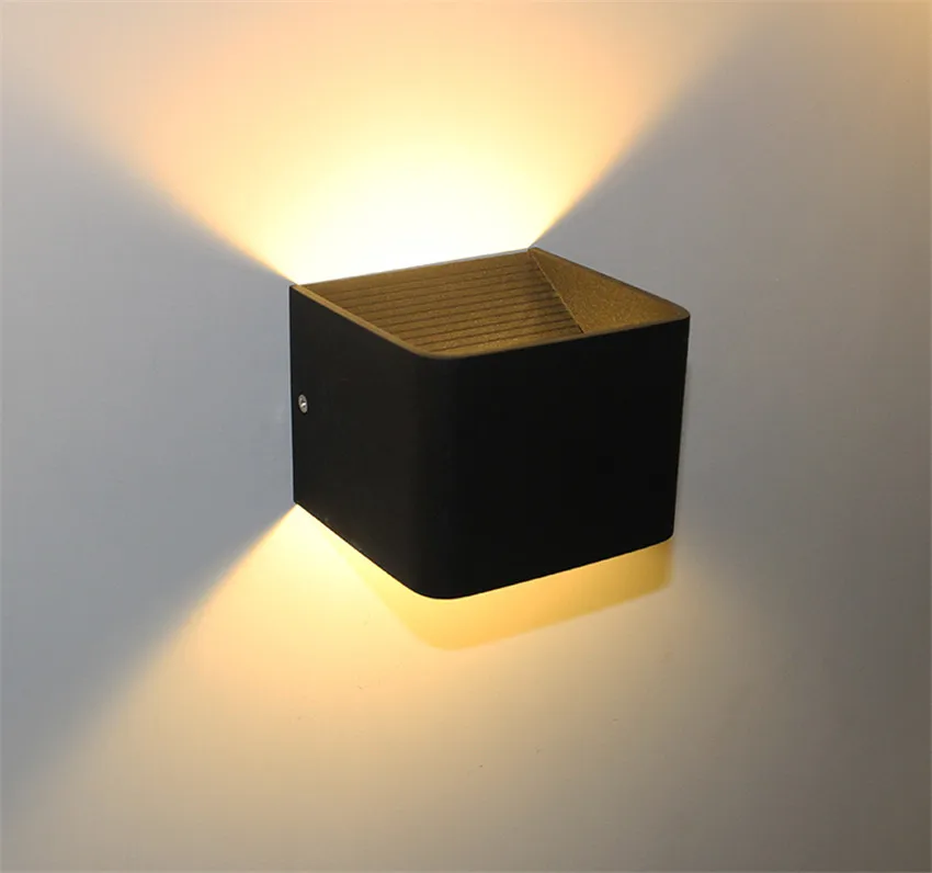 Cube COB LED Indoor Lighting Wall Lamp Modern Home Lighting Decoration Sconce Al - £137.84 GBP