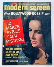 VTG Modern Screen Magazine May 1965 Vol 59 #5 Elizabeth Taylor Cover No Label - £11.30 GBP