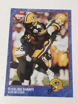 Sterling Sharpe Green Bay Packers 1993 Collector&#39;s Edge Card #81 - £0.77 GBP