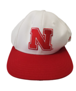 Adidas Nebraska Huskers Youth&#39;s Sideline Snapback Hat White-Red One Size - $282.06 MXN