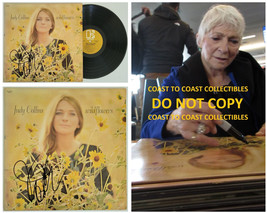 Judy Collins signed Wildflowers album vinyl record COA exact proof autographed - £194.68 GBP