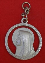 Vintage Religious Medallion Pendant - $30.20