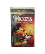 Walt Disney Mickey&#39;s Once Upon A Christmas Gold Collection VHS Sealed - £5.72 GBP