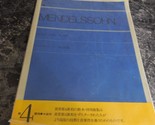 Mendelssohn Lieder Ohne Worte (Japanese)? - $5.99