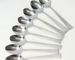 Wallace Julienne Georgetown Teaspoons 18/10 6 1/4&quot; Stainless Lot of 8 - $73.49