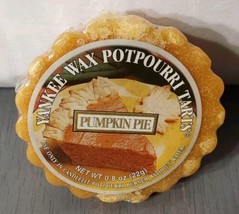 Yankee Candle Tarts Wax Melts .8oz Pumpkin Pie - £3.86 GBP