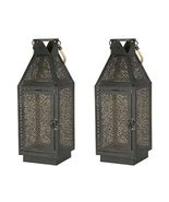 Four Seasons Courtyard 16 Inch 2.2 Pound Battery Powered 20 LED Metal an... - $90.78 CAD