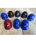 8 Vintage Mini Plastic Baseball Helmets Cubs Pirates Red Sox Expos Range... - £9.71 GBP