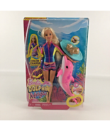 Barbie Dolphin Magic Fashion Doll Color Change Swimsuit Squirt Pup 2016 ... - £70.02 GBP