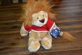 Tommy Hilfiger Purrfect Gift Lion Plush Red Sweater Stuffed Animal 2001 NWT - £5.37 GBP