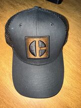 CAT Caterpillar Black Hat w/ Black Mesh Back NEW Cap SnapBack - $14.84