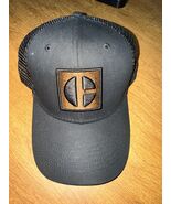 CAT Caterpillar Black Hat w/ Black Mesh Back NEW Cap SnapBack - $14.84