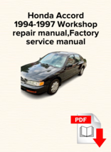 Honda Accord 1994,1995,1996,1997 Workshop repair manual,Factory service ... - $10.81 CAD+