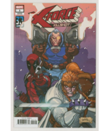 X-Force #1 Cabel Deadpool Shatterstar Marvel Comics Variant Cover Art - $376.75 MXN