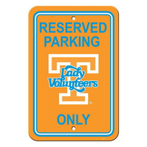 Tennessee Volunteers Lady Vols 12&quot; x 18&quot; Reserved Parking Plastic Sign -... - £11.48 GBP